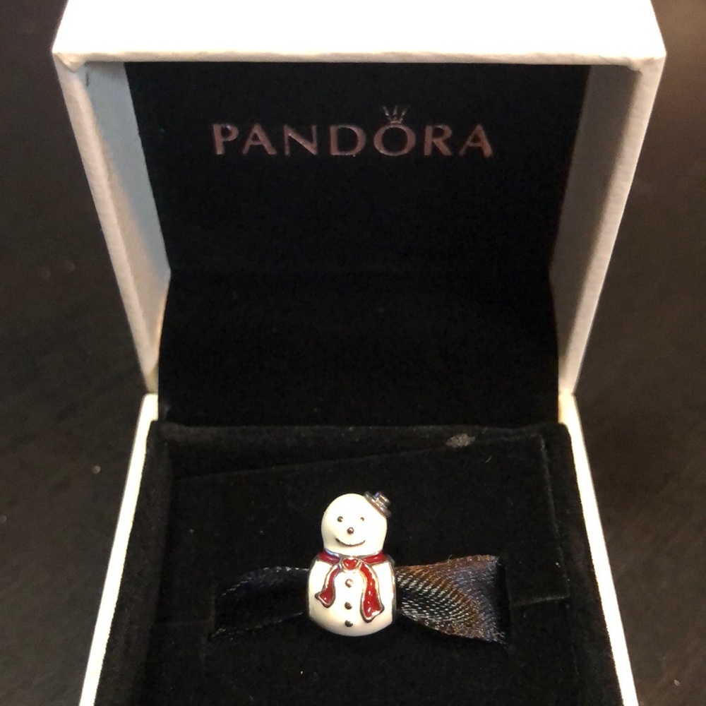 Pandora SnowMan charm